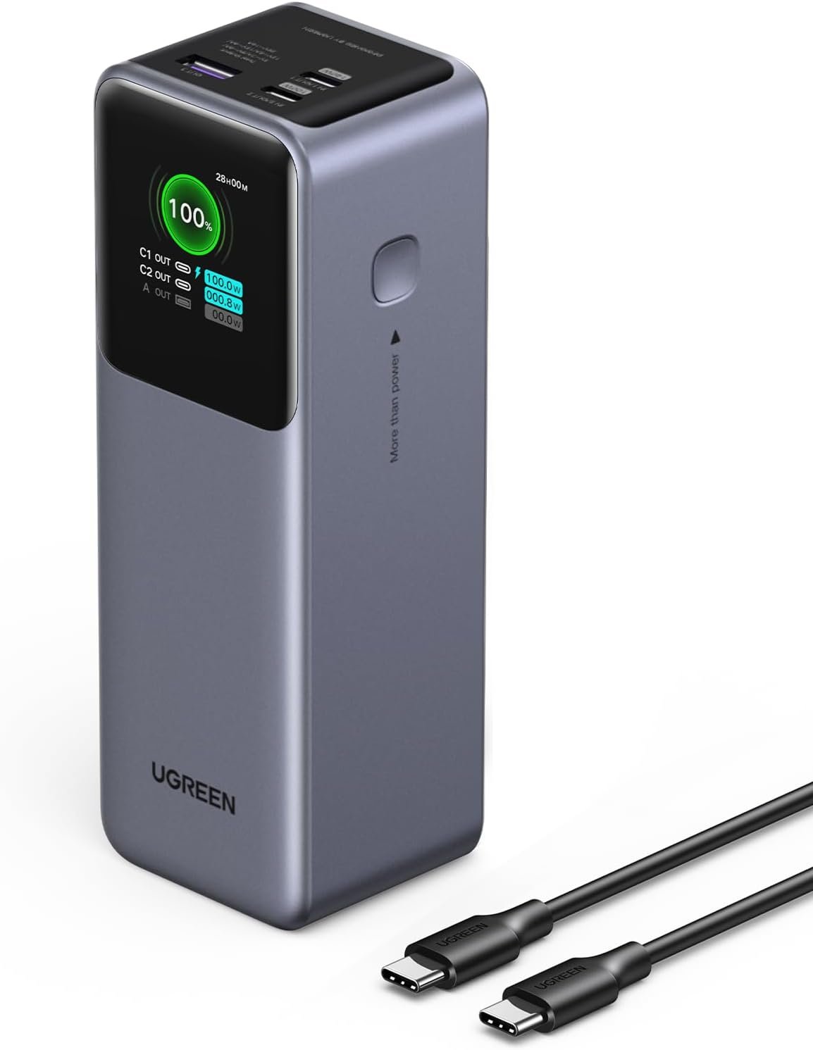 Batería externa UGREEN Nexode 25.000 mAh 145W para portátil