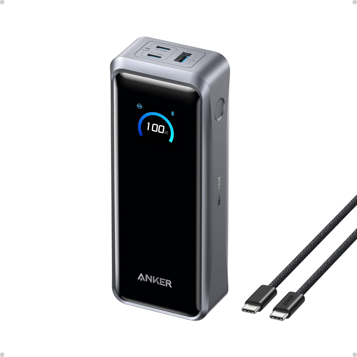 Batería externa Anker Prime 27.650 mAh para portátil