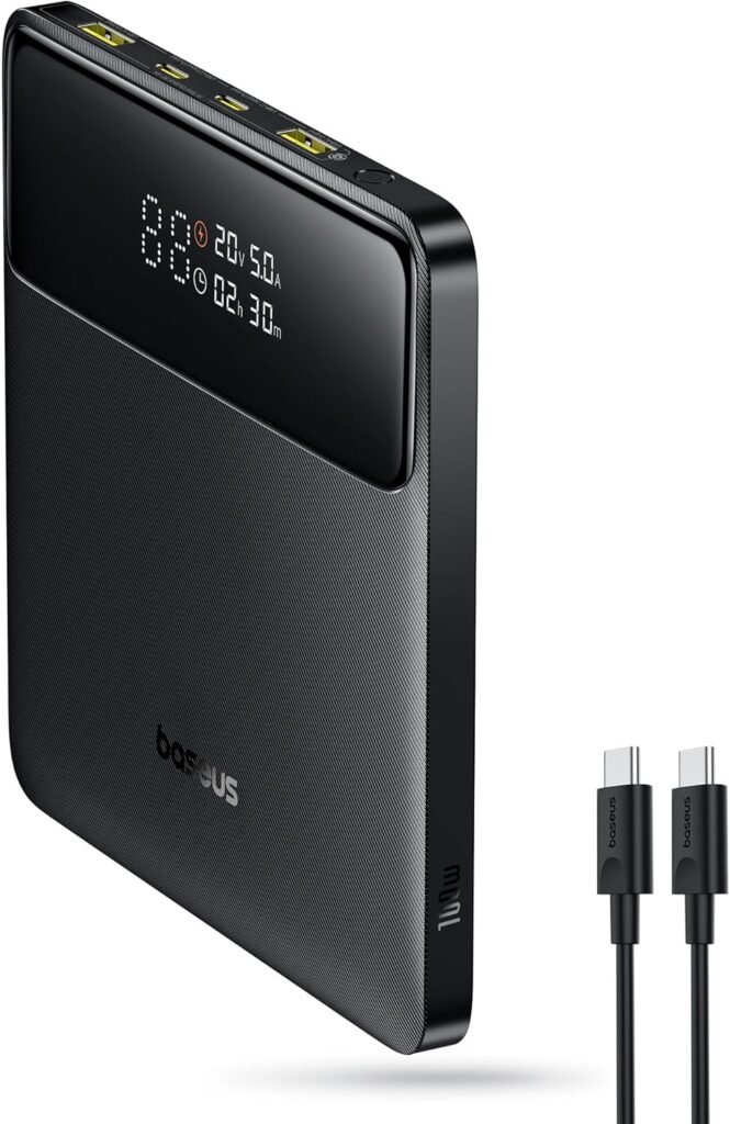 Batería externa Baseus 20.000 mAh 65W