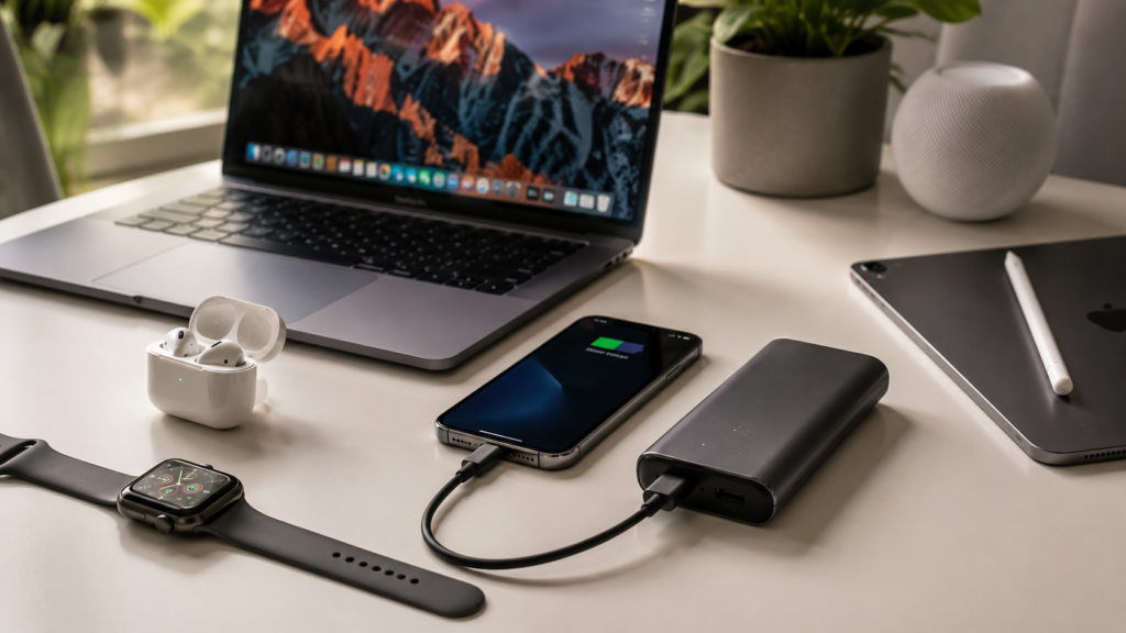 Mejor batería externa para iPhone con carga USB-C y MagSafe