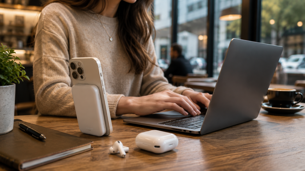 Mejor batería MagSafe para iPhone con carga inalámbrica magnética.
