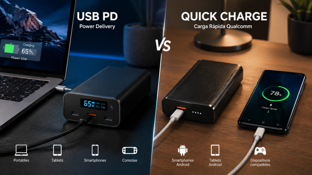 Power delivery vs Quick charge
