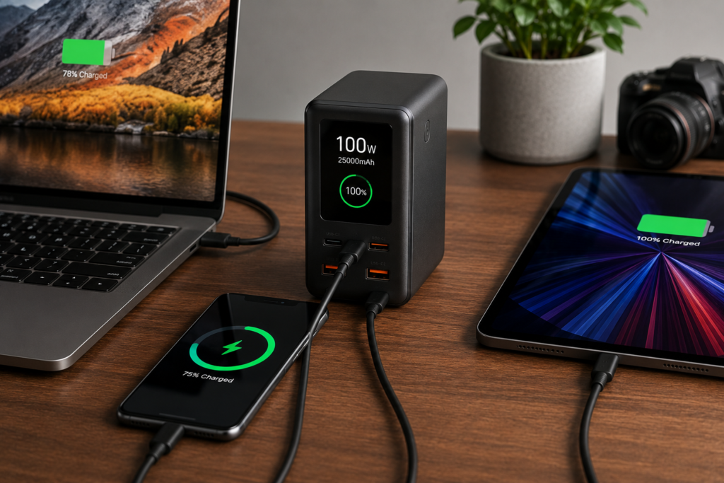 Batería externa 100 W