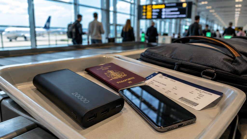 Cuántos mAh se pueden llevar en un avión con una batería externa de 20.000 mAh