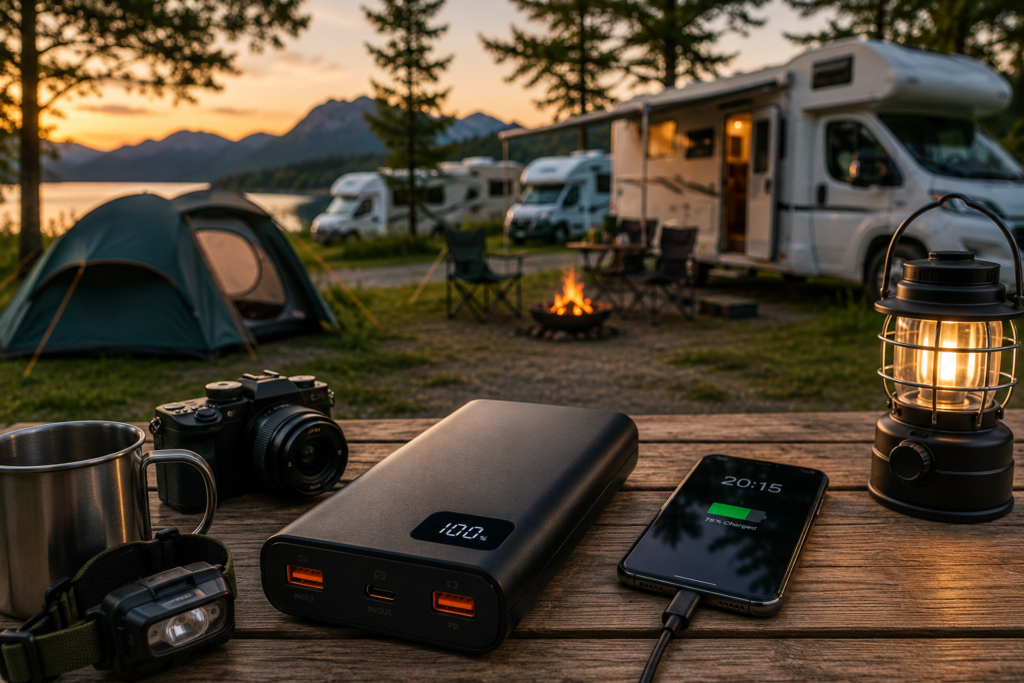 Mejor batería externa para camping